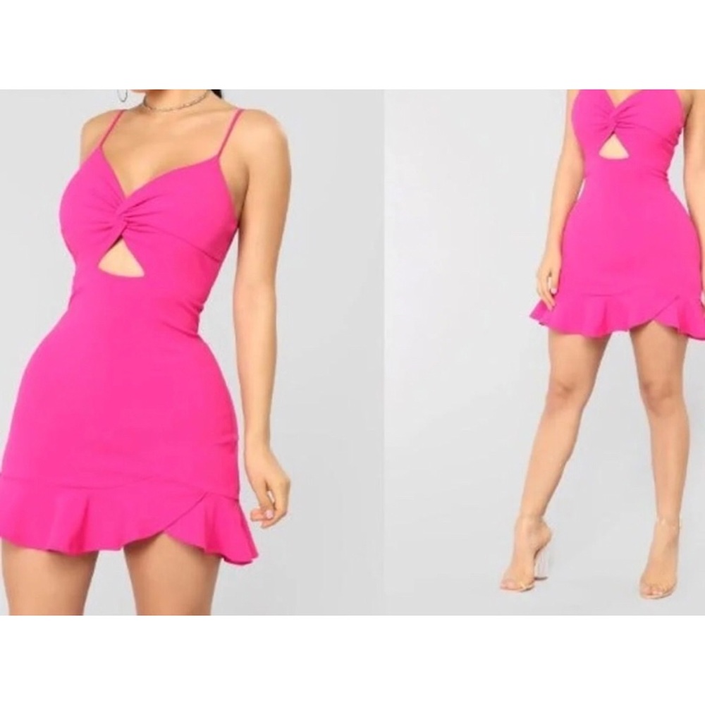 Pink Mini Dress